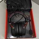 HyperX Cloud Alpha - Gaming Headset, Dual Chamber Drivers, Legendary Comfort, Aluminum Frame, Detachable Microphone, Works on PC, PS4, PS5, Xbox One/ Series X|S, Nintendo Switch and Mobile  Red