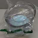 1Gallon No Spill Dog Water Bowl-3.8L Large Capacity, BPA-Free, Anti-Splash & Anti-Digging Design with Non-Slip Base for Messy Drinkers (Smoky)