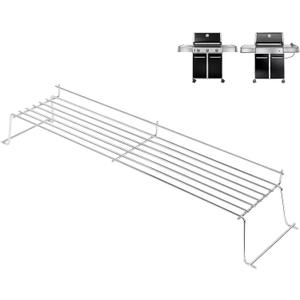QuliMetal 304 Stainless Steel Warming Rack for Weber Genesis 300 Series(2007-2016), Genesis E310, E320, E330, S310, S320, S330, Replacement for Weber 65054, 81323, 62749