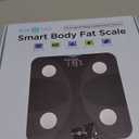 Scale for Body Weight and Fat Percentage, RunSTAR Digital Accurate Bathroom Smart Scale with Large Display, FSA&HSA Eligible 13 Body Composition Analyzer Sync App (Black)