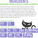 Tiki Cat Silver Mousse Wet Cat Food, Chicken, Duck & Duck Liver in Broth, 2.8 oz. Pouch (12 Count) (EXP 03/13/27)