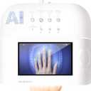 AI Health Beauty Nail Lamp-O NAIL AI Precision Scan, Reduce Excess UV Skin Damage-2in1 AI Computer&Nail Dryer with HD Visible Screen,109 LEDs 2X Faster Curing, Nail Curing Lamp for Salon and Home (White)