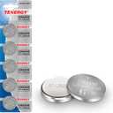 Tenergy CR2430 Battery, 3V Lithium Coin Battery for Car Key Fob, Car Remote, Calculators, Thermometers and More, 5 Count