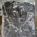 Shappy 60 Pieces Drawstring Bags Drawstring Backpack Bulk Sports Nylon Gym Cinch Bags for Women Men Sports Outdoor(Black)