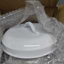 Yarlung Set of 4 Kitchen Canisters with Airtight Lids, Coffee Tea Sugar Flour Tin Jars Nesting Food Storage Container Set for Farmhouse Decor, 4 Sizes