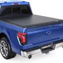 Soft Roll-Up Truck Bed Tonneau Cover Compatible for 2015-2023 Ford F150 Styleside (Not for Flareside) 8' Bed