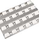 Grill Briquette Tray Replacement for Lynx 42in 54in Grill, Wide Briquette Tray Grill Heat Plates for Lynx L42 L42FR L42PSFR L42PSR L42R L54 L54PSFR, Grill Heat Shield 19 1/4'' x 12 1/2'' (1 Pack)