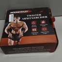 Twister Arm Trainer, 30-120 lbs Adjustable Twister Arm Chest Exerciser with 4 Spring & Poster for Men & Women, Detachable Power Twister Home Fitness Equipment for Enhancing Upper Body Muscle