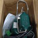 Zoeller M98 Flow-Mate Sump Pump - 1/2 HP - Cast Iron - LED Power Plug - High Flow - Vortex Impeller - Stainless Steel Hardware - Factory Tested and Float Operated - Submersible Sump Pump - 115V