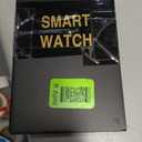 Smart Watch for Men Answer/Make Call for Android iPhone, 1.43" AMOLED HD Screen Mens Luxury Watch, 400mAh Heavy Duty Smartwatch Heart Rate Blood Oxygen Blood Pressure Sleep Monitor Pedometer, 2 Straps (Black)