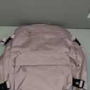 SHRRADOO Travel Laptops Backpack for Women Men, Casual Work Bag 17inch High School College Backpack Airline Approved Backpack for Hiking Business (Pink khaki)