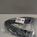 KAFEEK Steering Wheel Cover, Universal 15 inch, Microfiber Leather Viscose, Breathable, Anti-Slip, Warm in Winter and Cool in Summer, Black & Blue