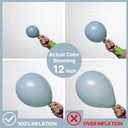 2 x PartyWoo Dusty Blue Balloons 85pcs Different Sizes of 18 12 10 5 Inch Light Blue Aqua Boho Balloon Arch Kit Garland for Graduation Baby Shower Gender Reveal Birthday Party Decorations Blue-F28