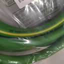 HQMPC Garden Hose Garden Water Hose 5/8"ID 30 ft Durable PVC Non Kinking Heavy Water Hose with Brass Hose Fittings (5/8"IDx30'(30 FEET))