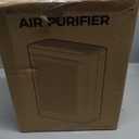 VOOPNU Air Purifiers For Home With Air Quality Display Cover Area Up to 2152 Sq.Ft Equipped with True H13 HEPA Washable Filter Air Cleaner with Fragrance Sponge for Bedroom Dorm Room, DH-JHD08(White)