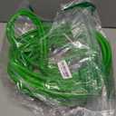 YAMATIC Super Flexible Pressure Washer Hose 50FT for Power Washer Replacement, Kink Resistant Extension With Leak-Free M22 Female & 3/8" Quick Connect Adapters, 1/4" 3200 PSI, Green