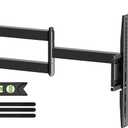 USX STAR Corner TV Wall Mount Long Arm TV Mount Bracket for 32-70 Inch TVs, Full Motion TVs Wall Mounts with 32” Articulating Arms Extension & Tilt & Swivel, Max VESA 400x400mm, Holds up to 80 lbs