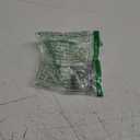 4pcs M8 x 18mm Thumb Screw Stainless Steel Metric Thread Black Aluminum Knob