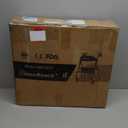 Lightweight Foldable Rollator Walkers with Seat for Seniors, 350 lb Capacity, 5-Position Adjustable Height, Premium Hybrid Rolling Walker - Aluminum and Carbon Steel (Red)