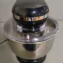 VIVOHOME Stand Mixer, 6-Quart Tilt-Head Kitchen Mixer with Bowl, Black