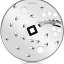 Food Processor Slice Shred Disc Blade Replacement for Hamilton Beach 70730, 70740, 70670, 70760 - Stainless Steel Disc for Slicing and Shredding