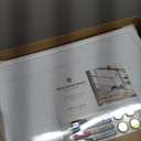 U Brands Magnetic Dry Erase Calendar Whiteboard for Wall, White Board 24x18