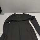 Fall Dresses for Women 2025 Long Sleeve Ribbed Knit A-Line Flowy Casual Wedding Guest Dresses Fashion Clothes, S