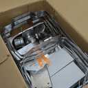 Alpha Living 4 Pack Chafing Dish Full Set  Stainless Steel Catering Chafer with Lids, Pans & Fuel Holders  Buffet Food Warmers for Parties, Events & Weddings  Alpine Gray Handles