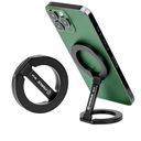 Double Magnetic Ring Phone Holder â€“ Quick Attach to Any Iron Surface | Swivel & Tilt Adjustable | Compatible with iPhone 16/15/14/13/12 (MS-04)