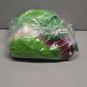 Christmas Costume Adult Men Santa Claus Outfit 7PCS Furry Green Giant Monster Professional Realistic Xmas Cosplay Suit M