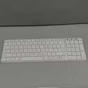 seenda Bluetooth Keyboard and Mouse Combo for Mac, SKM64-2 Rechargeable Slim Wireless Keyboard Mouse Compact, 3 Multi-Device Connection, Compatible for Mac, MacBook Pro/Air, iPad, White Silver