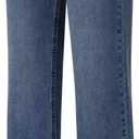 Astylish Women's Wide Leg Jeans High Waisted Stretchy Straight Leg Jeans Loose Trendy Denim Pants with Pocket (12, Blue)