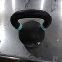 Yes4All 44Lbs, Powder Coated Kettlebell, Cast Iron Core Kettlebells with Non-Slip Handle & Flat Bottom for Conditioning, Heavy Duty for Strength Training,