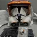 Coaplay Helmet Deluxe Full Head Commande Helmet Mask for Halloween