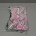 222PCS Pink Bow Party Favors Pink Bow Slap Bracelets Badges Keychains Stickers Temporary Tattoos Goodie Bags for Birthday Party Decorations Bridal Shower Bow Party Supplies for Girls Kids