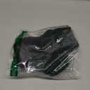 OneTigris 6" Foldable Half Face Airsoft Mesh Mask with Ear Protection, Military Tactical Lower Face Protective Mask (Black)