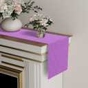 2 x XCHI Purple Glitter Sequin Mirror Table Runner Table Decoration for Wedding Party Singles Dance Home Kitchen Decor 13x36 Inch