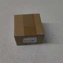 GOH DODD Coasters for Drinks Set of 6, Absorbent Marble Style Ceramic Coaster Cup Coasters Tabletop Protection Home Decor with Metal Holder for Housewarming Gifts Wedding Party, Beige, Round, 4 Inch