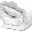 American Blanket Company Luxury Hypo-Allergenic Comforter - Twin White 68" x 88