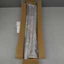 Silver Shower Curtain Rods - 31-68 Inch Spring Tension Shower Rods for Bathroom, Adjustable, No Drilling, No Rust, Stainless Steel