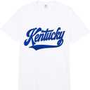 Kentucky Name Personalized Classic Gift Idea T-Shirt (White, M)