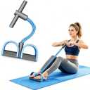 Pedal Resistance Band with Handle,4/6/8 Resistance Levels Elastic Pull Rope, Portable Fitness Bands for Leg Butt Training, Home Gym, Yoga, Pilates