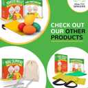 Indoor Stair Treads - Non-Slip 6" X 30" Clear Step Grips with Glow-in-the-Dark Stripes for Extra Elderly Support - Easy Peel 15-Pack Anti-Slip Strips for Wooden Stairs