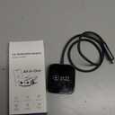 2-in-1 Wireless CarPlay Adapter & Car TV Mate Pro 2026 [Metal & Glass Case] Convert Wired to Wireless Car Play with HDMI Input for TV Stick, Screen Mirroring & Streaming, Fit for 2016+ Cars -Black