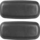 2 Pack Hot Tub Compatible with Master Spas Pillow - Generic Charcoal Grey Flat Pillow Starting in 2009 HTCP8-05-0094 / X540720 / MASX540720