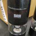 Kuhn Rikon Adjustable Ratchet Grinder with Ceramic Mechanism for Salt, Pepper and Spices, 8.5 x 2.25 inches, Black, Pack of 2