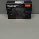 DYONDER Wireless Controller for PS4 Console/Pro/Slim & PC – 1000mAh Battery, 6Axis Motion Sensor, Audio Jack (Black)