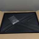 SNTD Dish Drying Rack for Kitchen Counter - Large Dish Rack with Drainboard, Rustproof Dish Drainer with Utensil Holder for Sink, Black