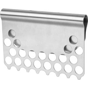 Tugaizi Food Mesh Screen Block Grease Trap for Blackstone Griddles Flat Top Grill Blocks Food from Falling, Universal Fit for All Black Stone Flat Top Griddle & Other Grill (1 PCS)