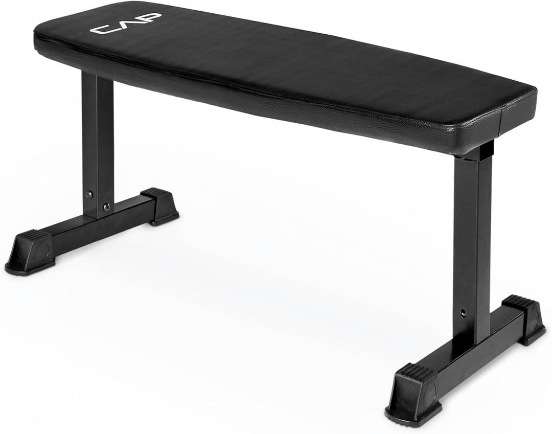 CAP Barbell Flat Weight Bench, Black